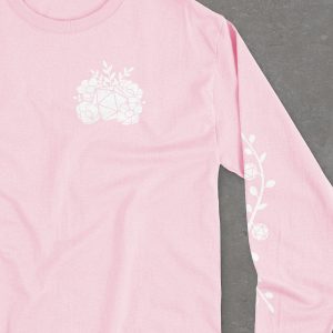 Floral d20 – Long Sleeve Shirt