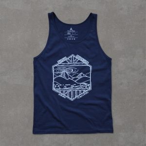 Pursue Adventure Navy Tank Top